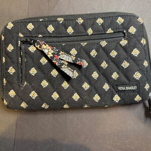 Vera Bradley Clutch Wallet Travel Organizer ID Document Case
